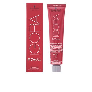 Schwarzkopf igora royal tinte permanente 4-0 castano medio natural
