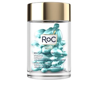 Roc hydrate + plump capsule serum con cido hialuronico