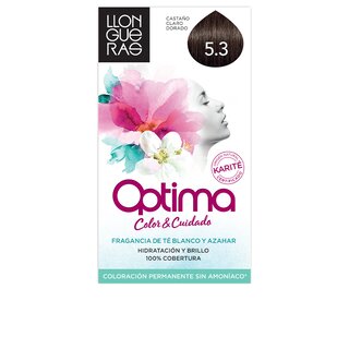 Llongueras optima hair colour #5.3-Golden brown