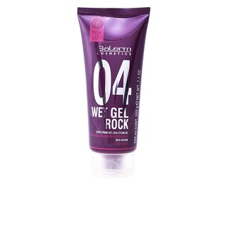 Salerm wet gel rock extra-strong wet look styling gel
