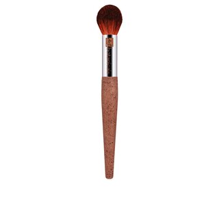 Dr. Botanicals highlighter brush bionic synthetic hair recycled aluminium coffee & corn handle