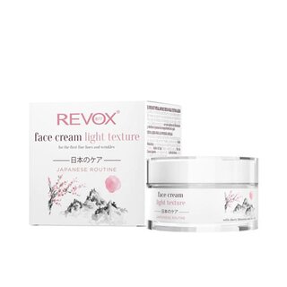 Revox B77 japanese ritual face cream light texture