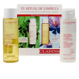 Clarins duo demaquillant normal peaux ou seches lot