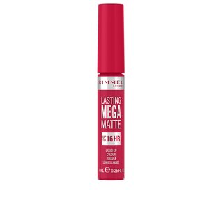 Rimmel London lasting mega matte liquid lip color #910-fuchsia flush 7.4ml