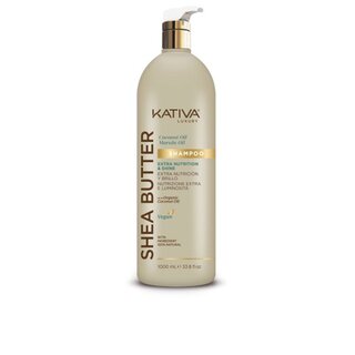 Kativa shea butter coconut &amp; marula oil shampoo 1000 ml