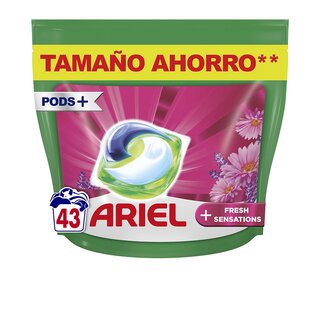 Ariel ariel pods sensations 3in1 detergent 43 capsules