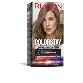 Revlon Mass Market colorstay longwear cream color #7,1-rubio ceniza 4 u