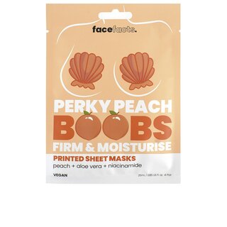Face Facts perky peach boobs firm &amp; moisturizing mask 25 ml