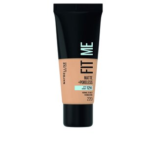 Maybelline fit me matte+poreless foundation #220 30ml