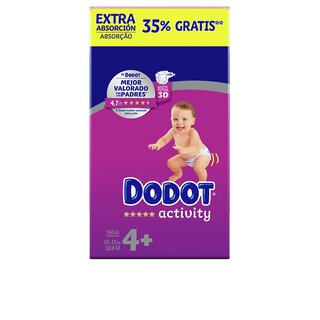 Dodot Dodot activity t4 nappies 9-14 kg 104 u