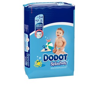Dodot Dodot splashers disposable swimsuit t3-4 6-11 kg 12 u