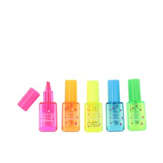 Inca fluorescent marker nail polish lot 5 pz