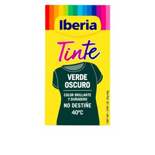 Iberia Iberia clothing dye colorfast 40&ordm; #dark green 70 gr