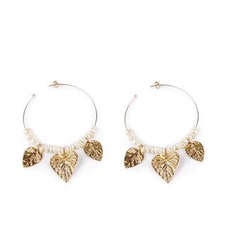 Shabama crown 4cm earrings #gold glitter 1 u