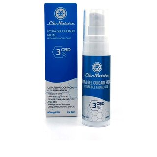 Llivnature 3% cbd hydra facial care gel 30 ml