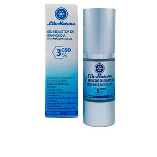 Llivnature 3% cbd pimple reducing gel day 30 ml