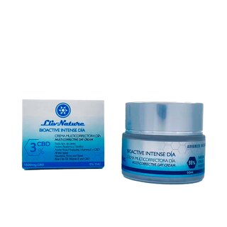 Llivnature 3% cbd bioactive intense day multi-correcting cream 50 ml