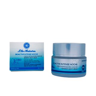 Llivnature 3% cbd bioactive intense night repair cream 50 ml
