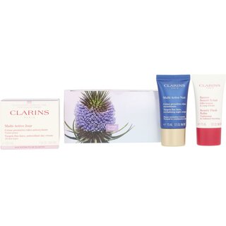 Clarins multi-active jour toutes peaux lot 3 pz