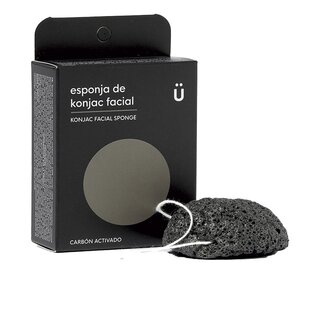 Naturbrush facial konjac sponge activated carbon 15 gr