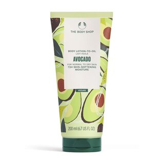The Body Shop avocado body lotion-to-oil lait-huile 200 ml