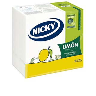 Nicky lemon napkins 33x33 2 layers 65 u