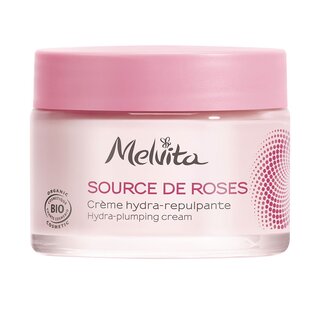 Melvita nectar de roses creme hydra-repulpante