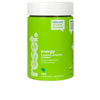 Reset energy #lime 60 gummies