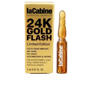 La Cabine 24K gold flash effect fiole