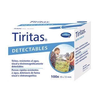 Hartmann tiritas detectables 19x72mm 100 u