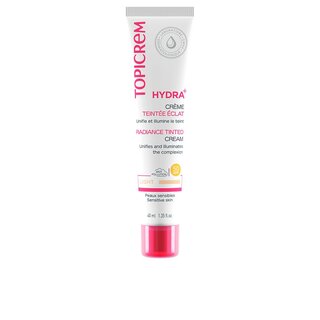 Topicrem hydra+ tinted cream spf50 #light 40 ml