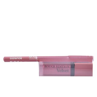 Bourjoiss rouge edition velvet lipstick 07&contour lip-liner 01