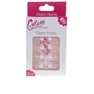 Kit unghii false nails fr manicure #pink 12 gr