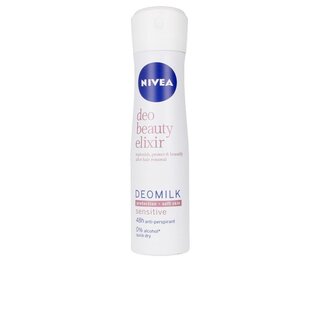 Nivea milk beauty elixir sensitive deodorant spray