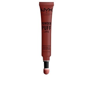 Ruj cu pernita aplicatoare powder puff lippie lip crema #cool intentions 12 ml