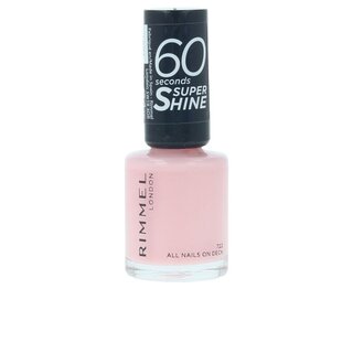 Rimmel London lac de unghii colorat 60 seconds super shine #722-All nails on deck