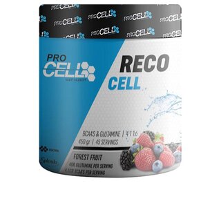 Procell supliment alimentar bca si glutamina fructe de padure 45 de portii 450 g