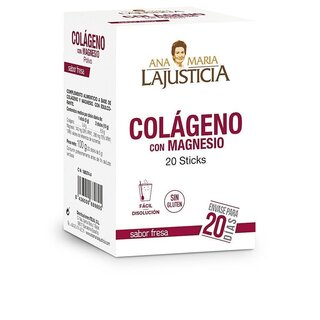 Cologeno con magnesio sabor fresa 20 sticks