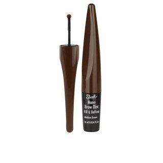 Sleek make-up creion de sprancene nano brow disc fill & define medium brown