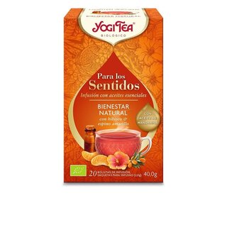 Yogi Teaceai infuzie mandarina dulce ca tinahibiscus si lamaie