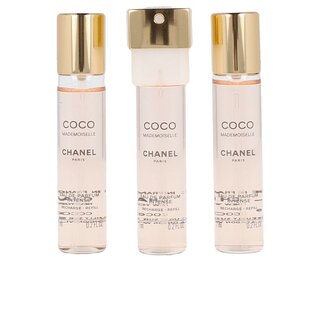 Coco mademoiselle edp spray twist & spray 3 refills x 7 ml