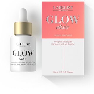Labelist Cosmetics glow elixir facial