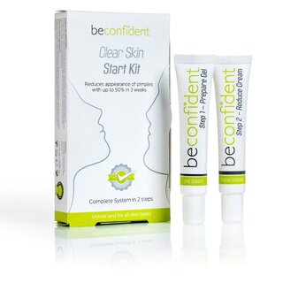 Beconfident clear skin start kit ser purifiant 2