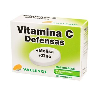 Vallesol supliment alimentar complex de vitamina C melisa si zinc 24 de buc