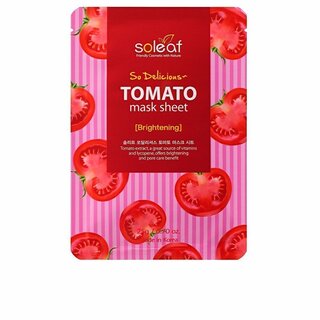 Tomato brightening so deliciuos mask sheet