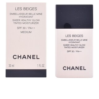 Chanel les beiges sheer healthy glow tinted moisturizer crema hidratanta nuantatoare cu efect de iluminare SPF 30 culoare 30medium 30 ml