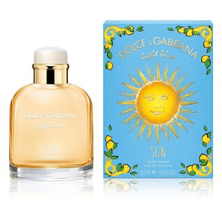 Light blue sun pour homme edt spray 125 ml