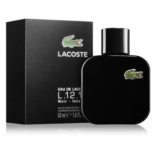 Eau de lacoste L.12.12 noir edt spray 50 ml