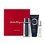 Salvatore Ferragamo ferragamo eau de toilette spray 100 ml + body lotion 50 ml + edt spray 10 ml set cadou pentru barbati
