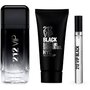 Carolina Herrera 212 vip black set cadou pentru barbati eau de parfum spray 100 ml + shower gel 100 ml + eau de parfum mini 10 ml